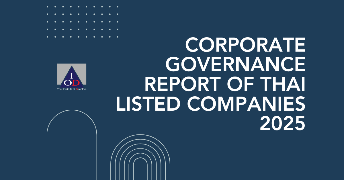 Corporate Governance Report of Thai Listed Companies 2025
